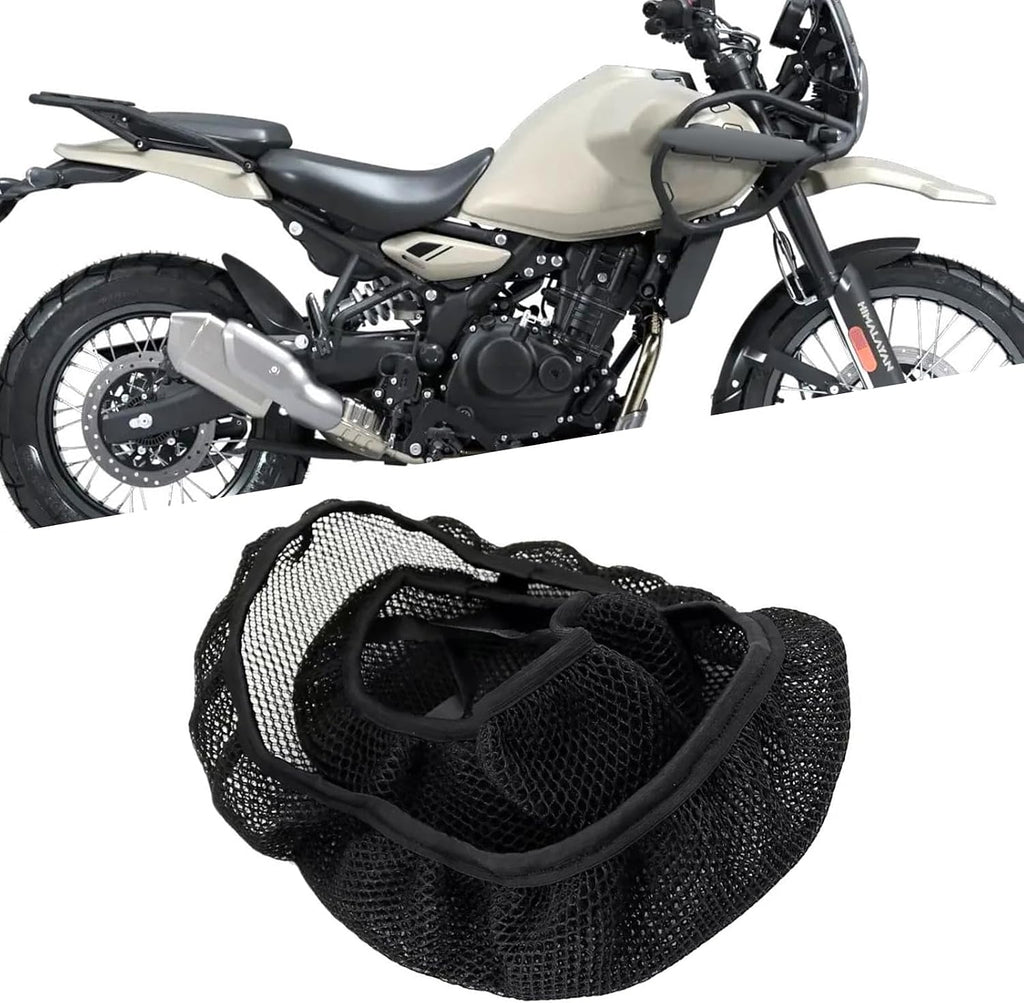 for Himalayan 450 2025 Honeycomb seat Cover Sun Protection seat Cushion Cover Heat Insulation Breathable seat Cushion Cover Speed Himalayan 450 2024-2026 Motorcycle Accessories