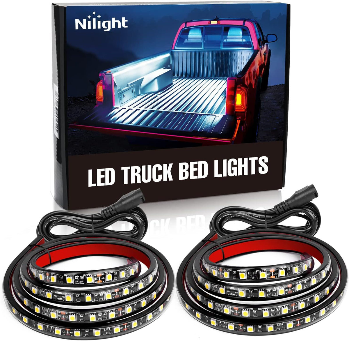 nilight - tr-05 2pcs 60 inch 180 leds, main product view
