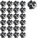3-H Mop and Broom Holder Wall Mount 25 Pack, Broom Hanger Wall Mount