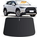 Windshield Sun Shade for Toyota Corolla Cross 2022-2026(Not for Corolla), Foldable UV Block Front Window Sunshade, Custom Fit Car Accessories