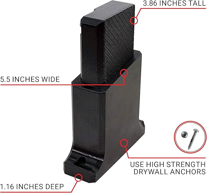 Spartan Mounts Locking .223/5.56 Rifle Mount Wall Display | Low Profile - Image 2