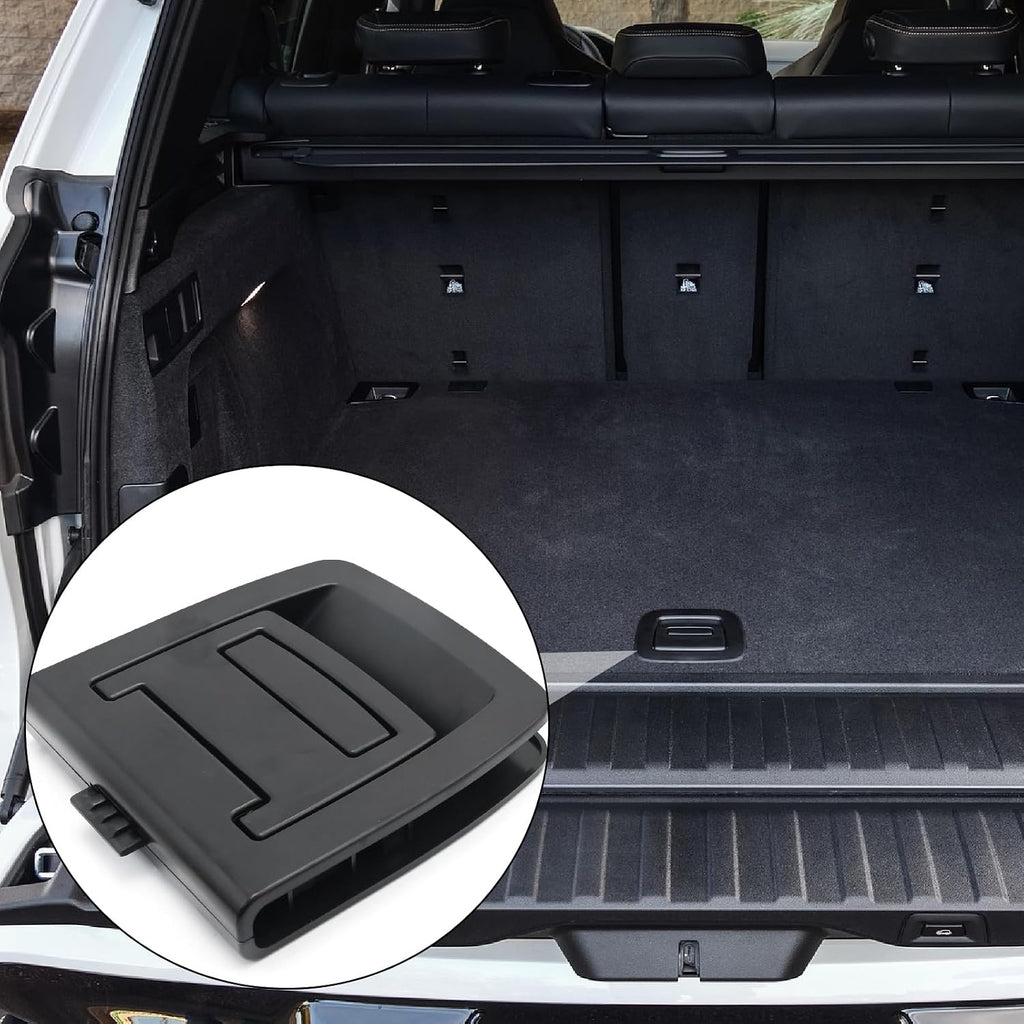 UOIENRT 51479120283 Trunk Mat Carpet Handle, Rear Trunk Mat Floor Carpet Handle, Replacement for BMW 5' E60 2003-2009, X5 E70 2006-2013, X6 E71 2006-2014(Black)