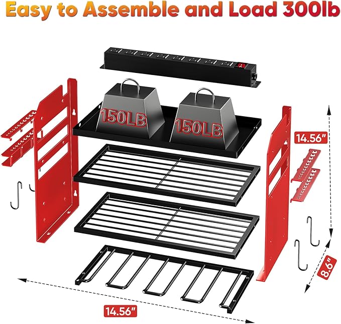 Power Tool Organizer Wall Mount - Image 5