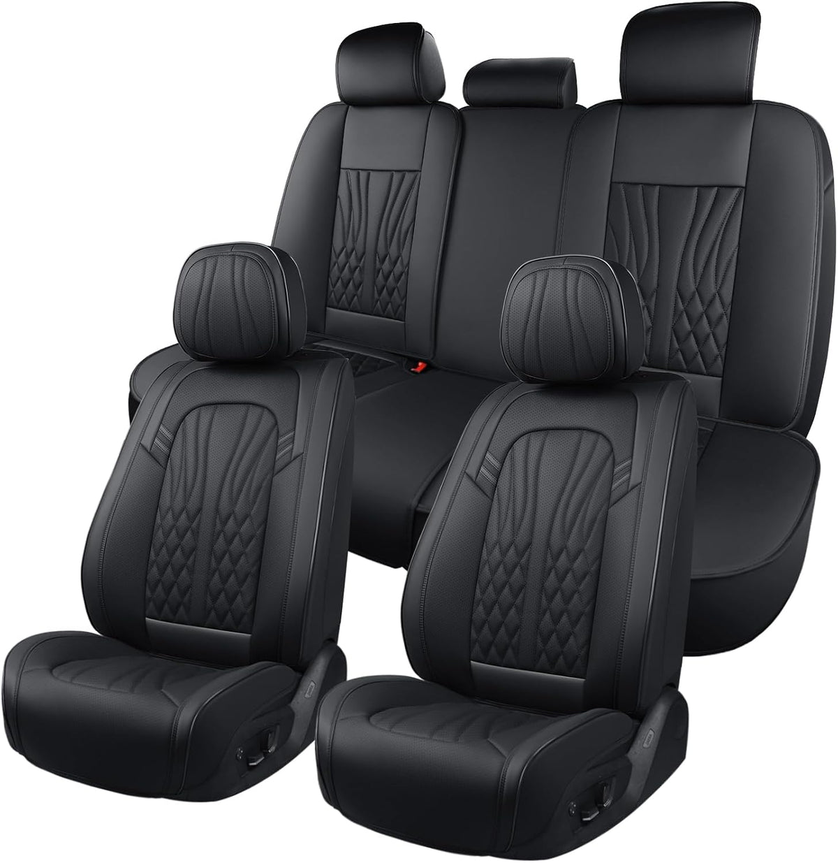 Leather Seat Covers, Car Seat Protector Waterproof, Seat Covers Full Set