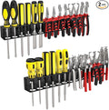 Screw Driver Holder Wall Mount, Screwdriver Organizer, Metal Plier Organizer by JSYONII