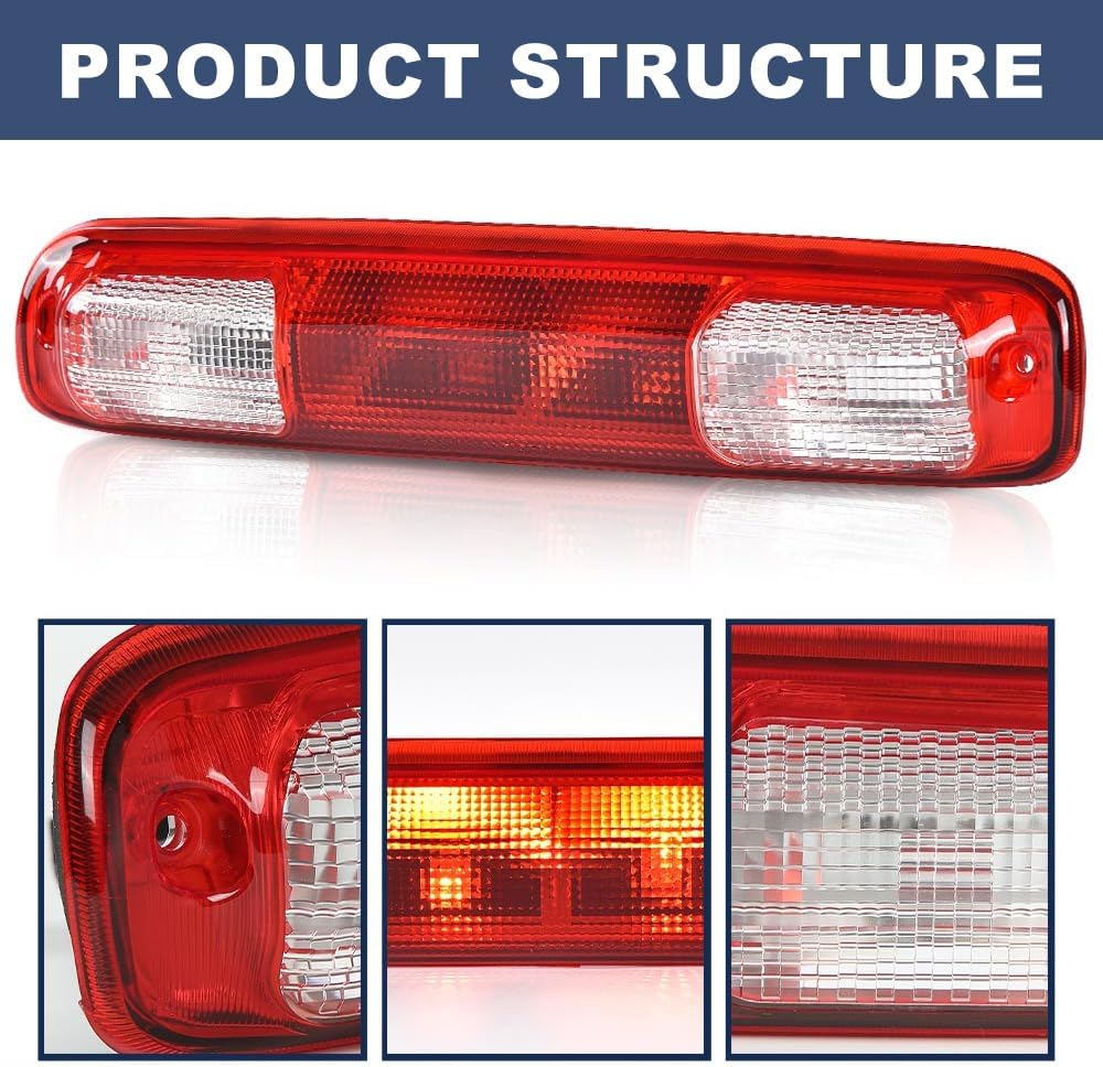 PIT66 3rd Brake Light, Fit 1999-2006 Chevy Silverado GMC Sierra 1500 2500 3500 & HD