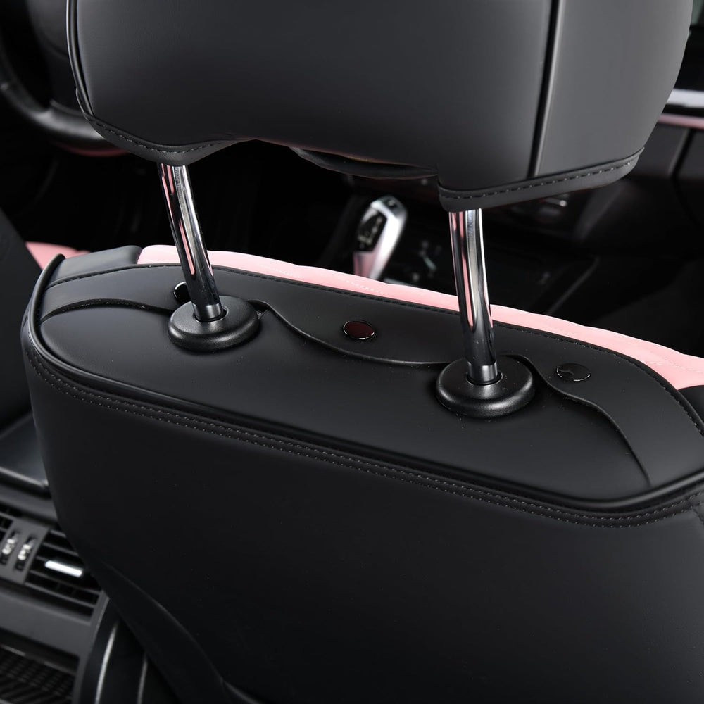 FLORICH Leather Seat Covers, Car Seat Covers Full Set, Car Seat Protectors 5 ...