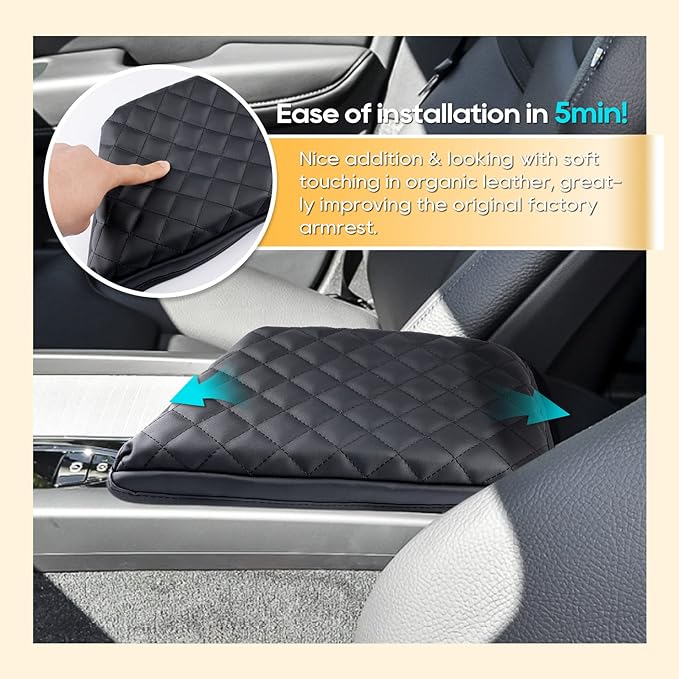 LFOTPP 2024 XC60 Armrest Cover for XC60 Center Console Cover for 2018-2021 2022 - Image 5