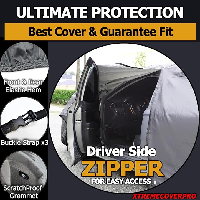 All Weather Waterproof car Cover Good - Image 3