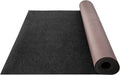 VEVOR Marine Carpet, 6 x 36 ft Indoor Outdoor Carpet Charcoal Black Marine Grade Boat Carpet, Marine Carpeting with Water-Proof TPR Backing Boat Carpeting Roll for Home Patio Porch