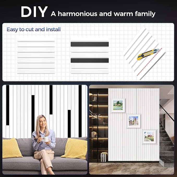 16 Pack Large Fold Soundproof Wall Panels, 1.2lb/ft³ High Density, Thicker - Image 3
