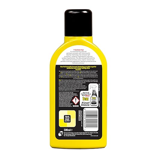 T-Cut Yellow Scratch Remover Color Fast Paintwork Restorer Car Polish - Image 2