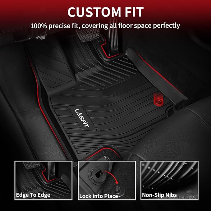 LASFIT Floor Mats for Toyota Grand Highlander 2024 2025 - Image 2