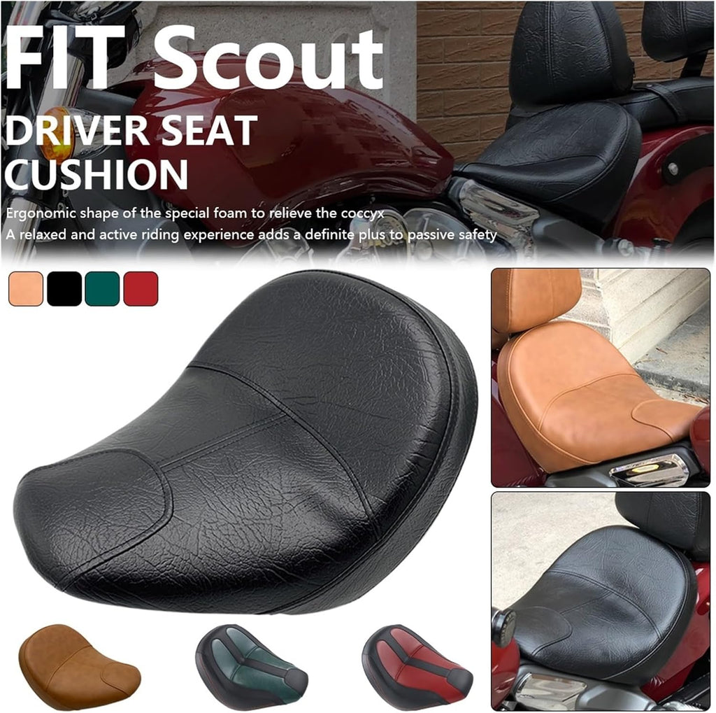 Motorcycle Solo Seats Rider Saddle Driver Pillion Fits For Indian Scout For Sixty For Street Bob For Styling 2015-2023,for outdoor