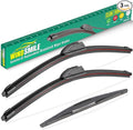 28" 12" 12" Windshield Wiper Blades Replacement by WINDSMILE