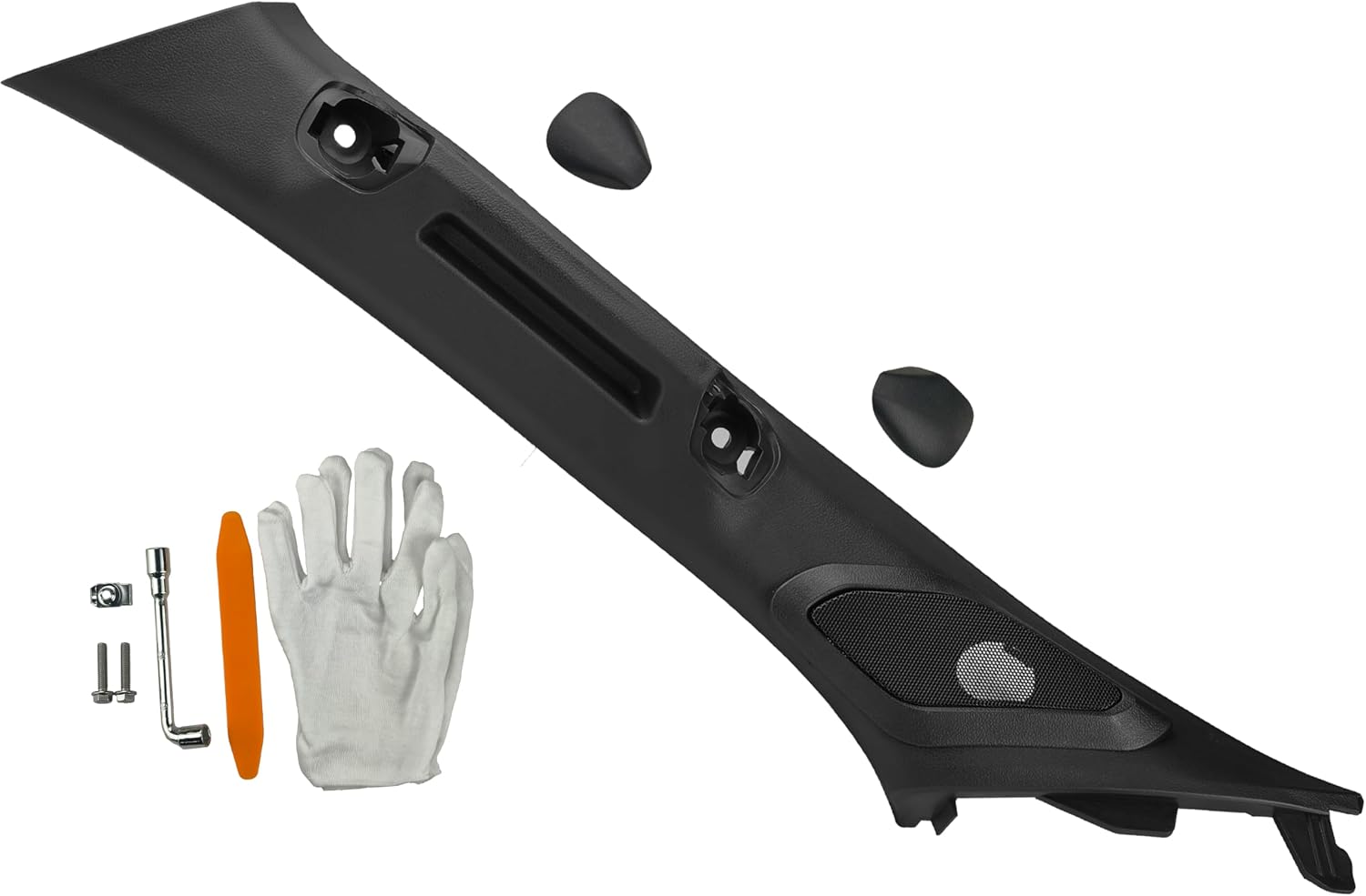 Driver Side A-Pillar Grab Handle Compatible with Toyota Tacoma 4th gen 2024 2025 2026 Black