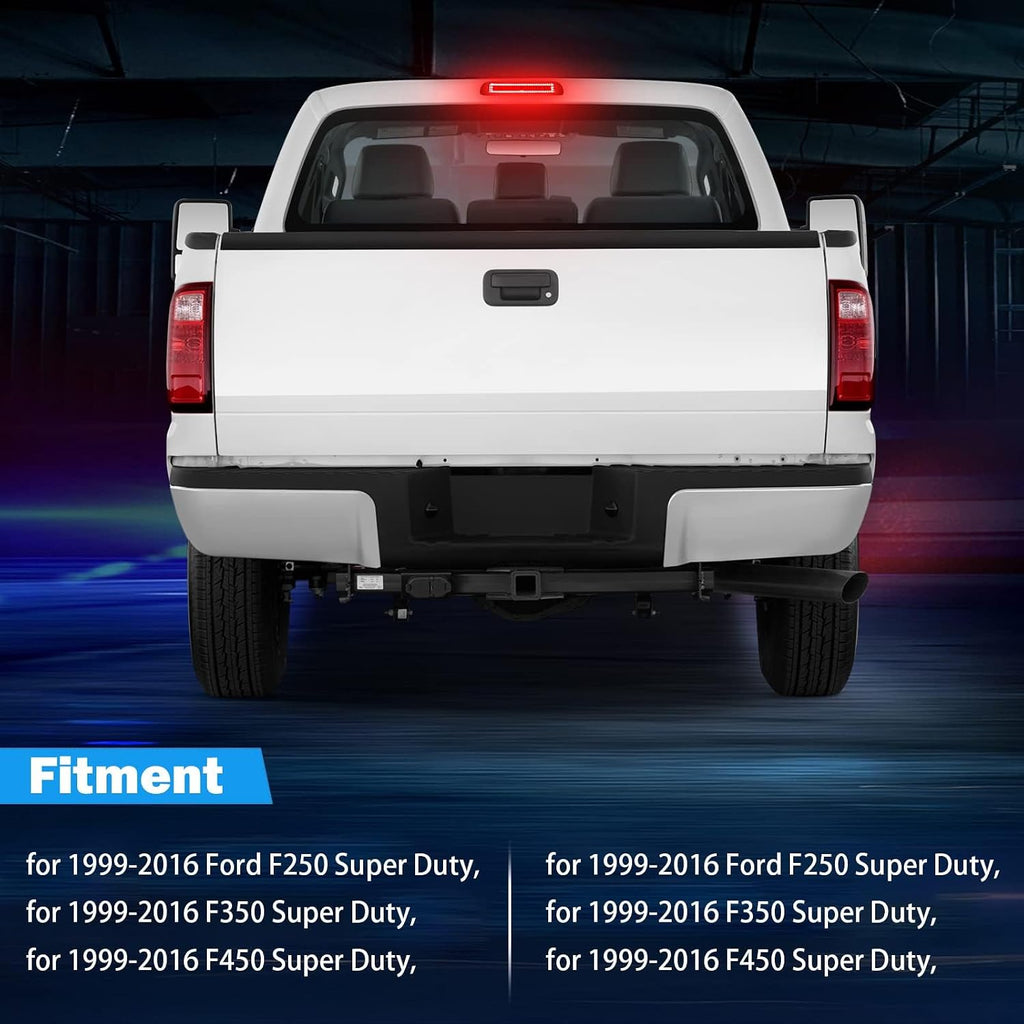 Third Brake Light Compatible with 1999-2016 Ford F250 F350 Super Duty 3rd Brake Light LED Accessories F450 F550 95-03 Ranger Tail Cab Cargo Light High Mount Stop Light