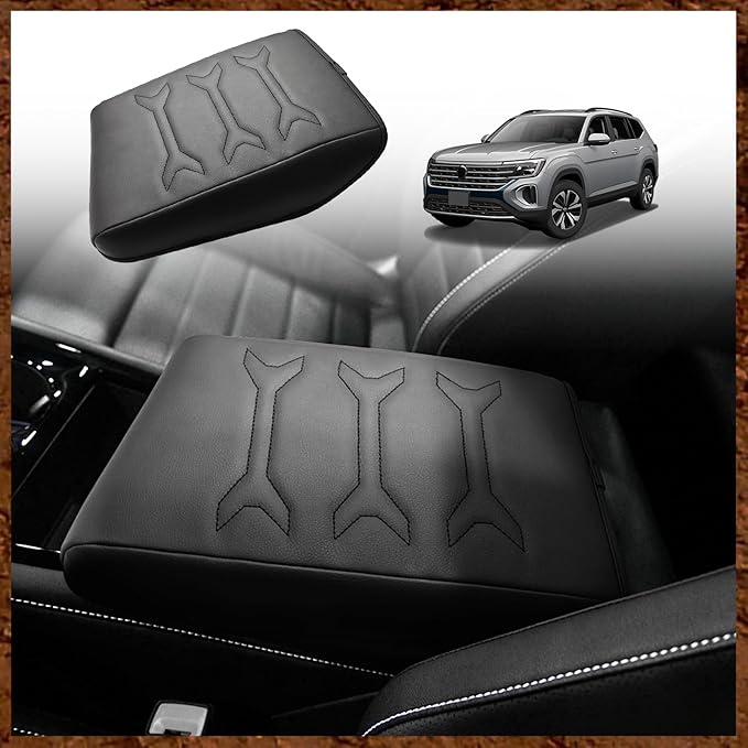 Muslogy for 2024 2025 Atlas & Cross Sport Center Console Pad Armrest Cover by Muslogy