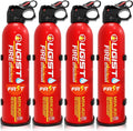 Fire Extinguisher for Vehicle & Home 620ml 4 Count, Car Fire Extinquishers by Ougist