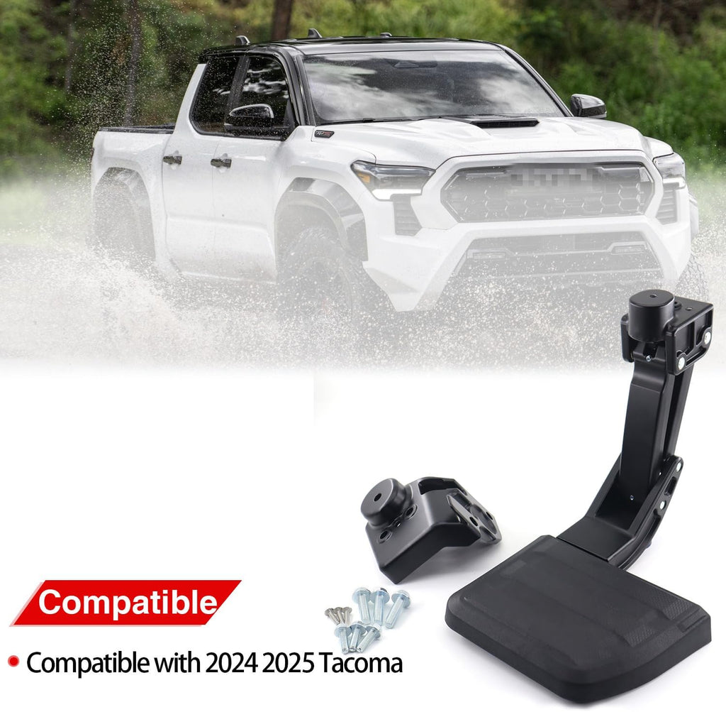 Rear Bed Step Tailgate Bedstep Compatible with Toyota Tacoma 2024 2025 2026, Folding Truck Step Retractable Bumper Tailgate Step Replace pt392-35920