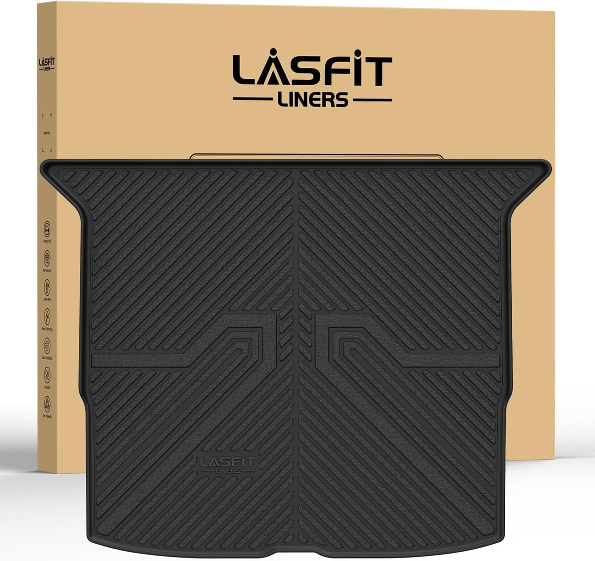 LASFIT Trunk Mat for Honda Passport 2019 2020 2021 2022 2023 2024 2025