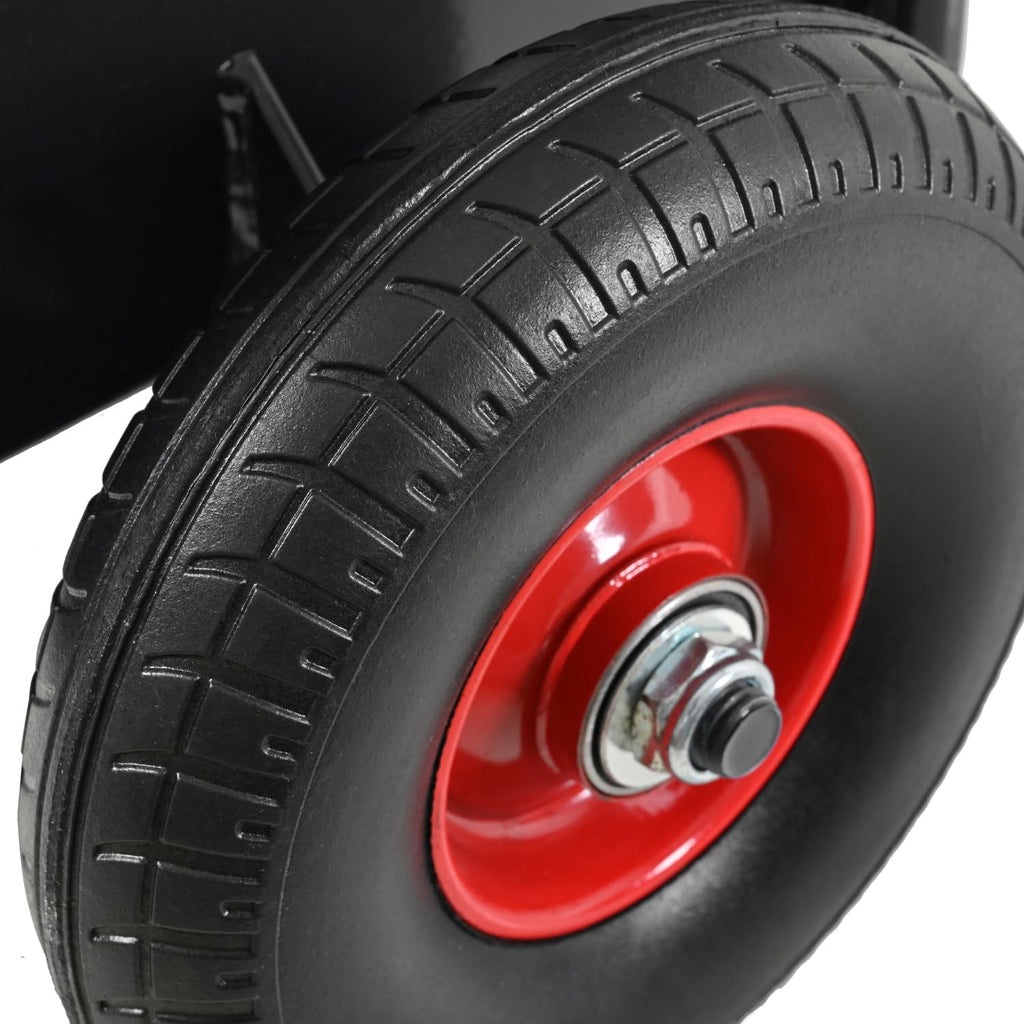 Heavy Duty Panel Dolly with Solid Rubber Tires and 1000 LBS Capacity