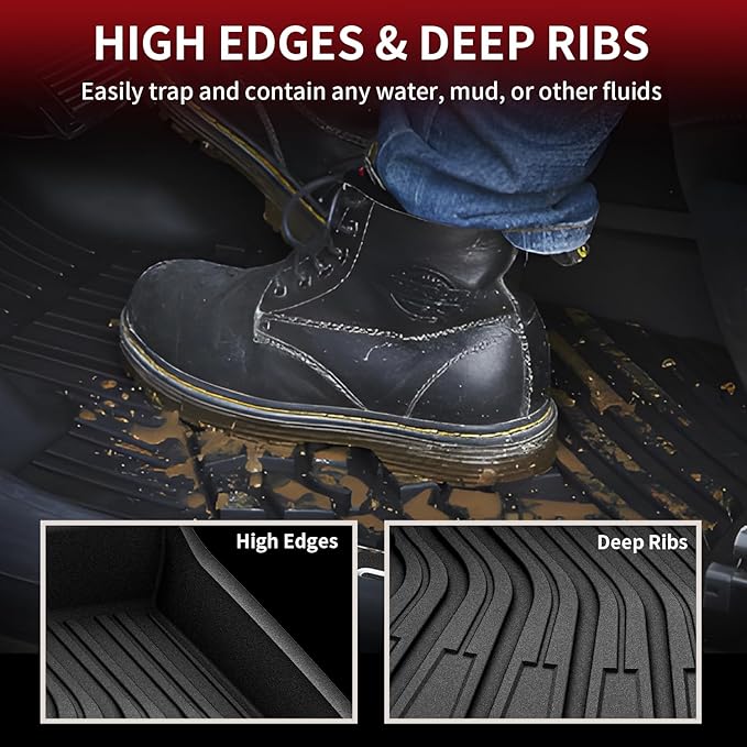 LASFIT Floor Mats & Cargo Mats for Volkswagen ID.4 2025 2024 2023 2022 2021 - Image 3
