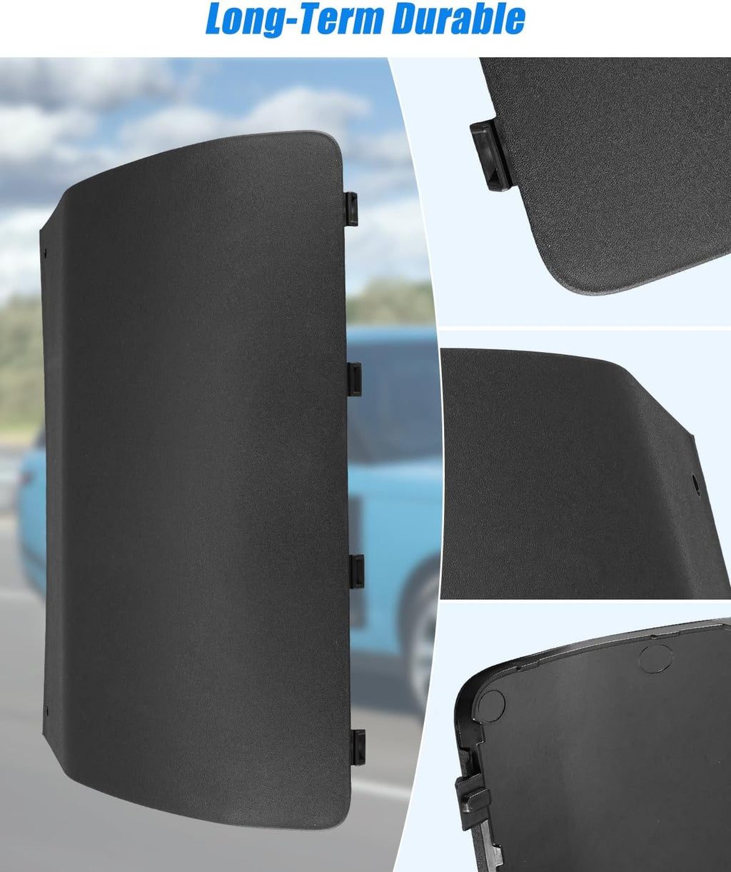 GM1129136 Trailer Hitch Cover Fit for Chevy Traverse L LS RS LT Cloth LT Leather LT True North Model 2018-2023, Rear Bumper Tow Hook Cover Replace 23288783, with Clips Retainers