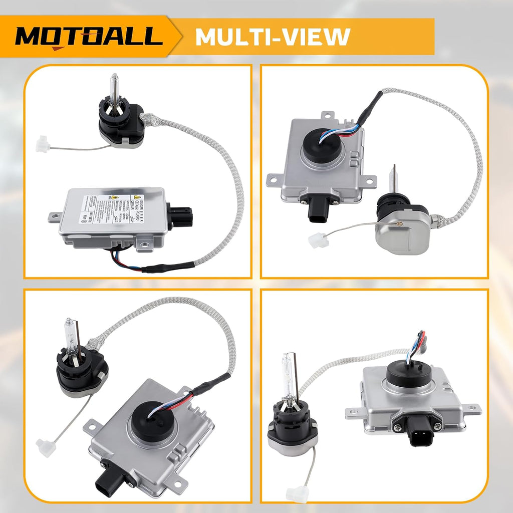 MOTOALL W3T15671 Xenon HID Ballast Control Unit Assembly Module for Acura Mazda Mitsubishi W3T19371 W3T13072