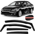 in Channel Auto Rain Guards Fit