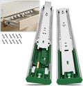 6 pairs 22 inch soft close drawer slides, main product view