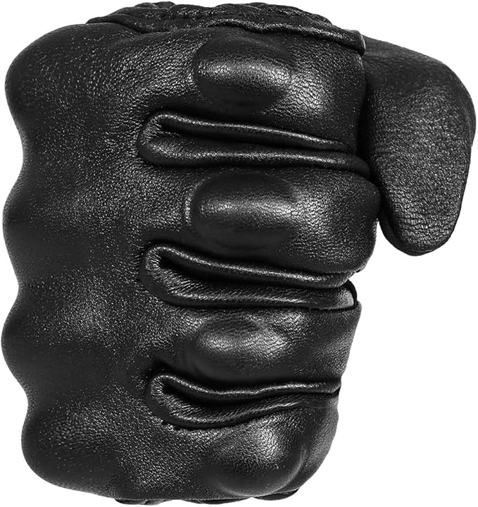 Full finger Goat Skin Leather Touch Screen Motorcycle Gloves Men/Women S - Image 5