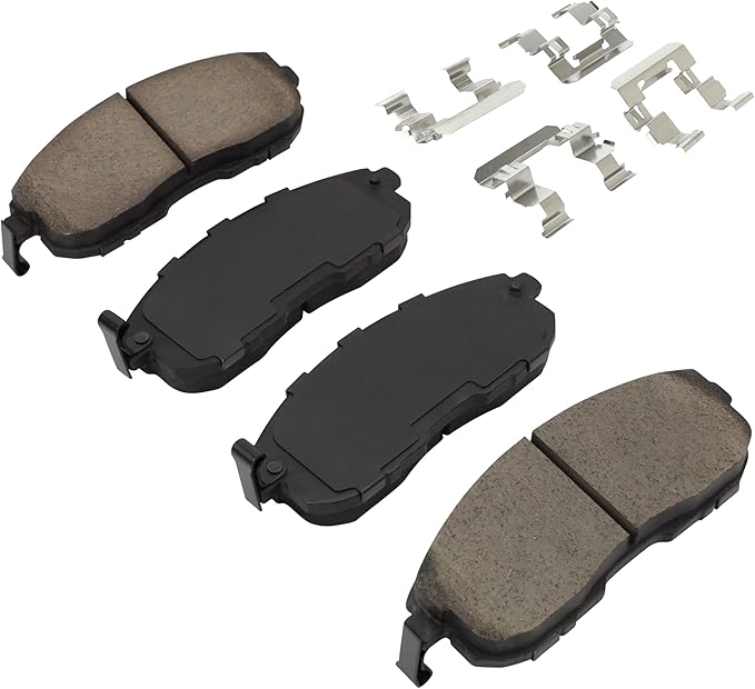Premium Ceramic Front Brake Pads Compatible - Image 2