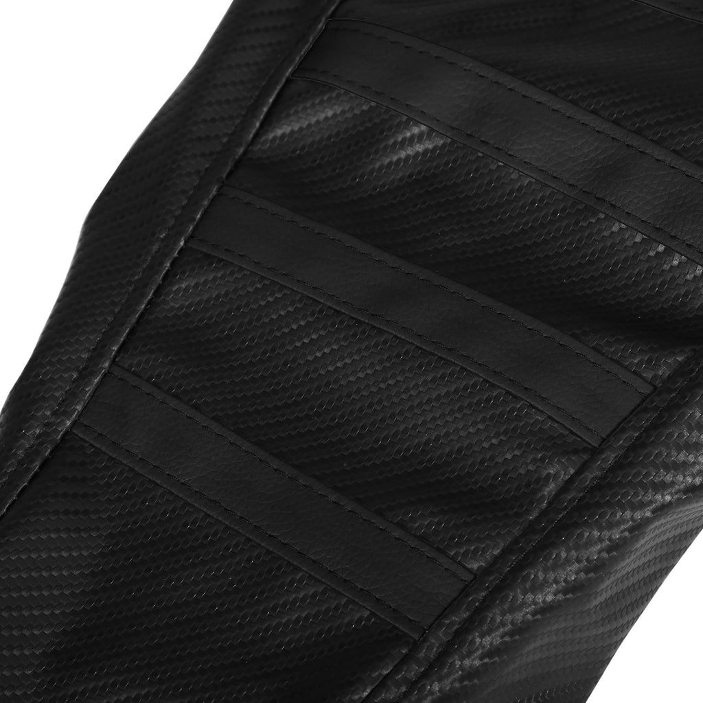 Motorcycle Seat Cover fot CRF 110 CRF110F CRF110 CRF 110F 2013-2025 Dirt Pit Bike Black/PVC Wear-Resistant Non-Slip/Gripper Soft