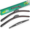 22" 22" 12" Windshield Wiper Blades Replacement by WINDSMILE