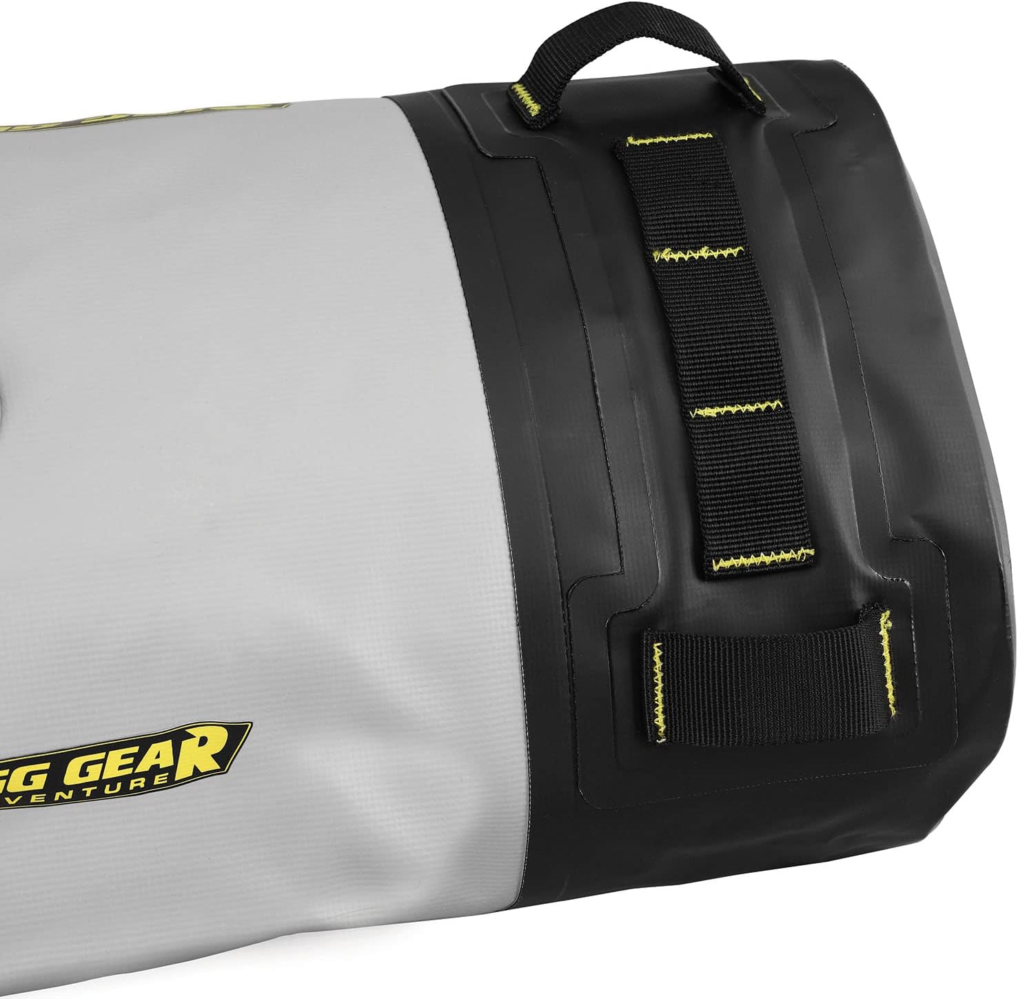 Nelson-Rigg Hurricane Waterproof Dry Roll Bag 10L, Roll Top, includes straps to attach to vehicle, air purge valve Black/Gray