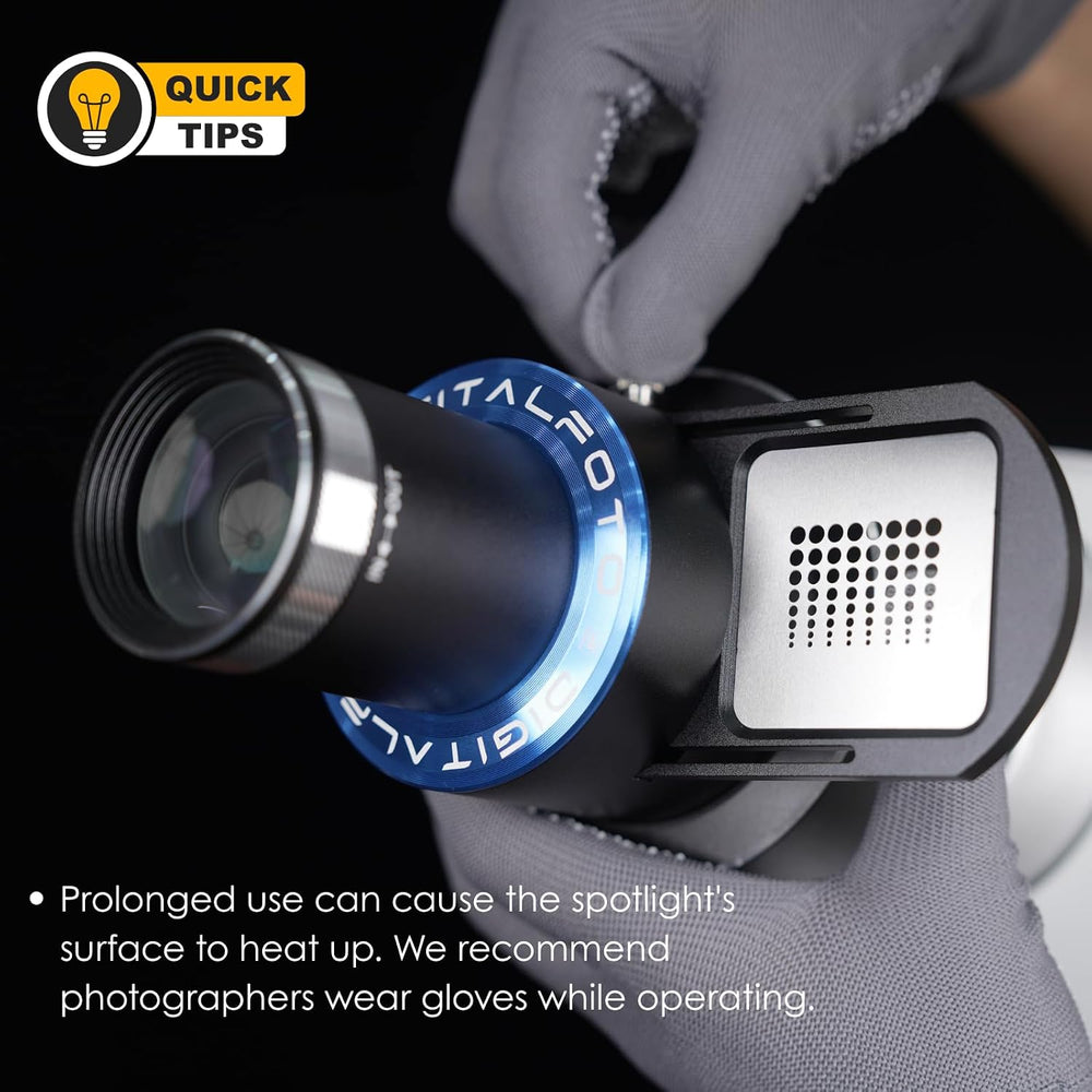 Bowens Mount Projector Attachment,Spotlight Optical Snoot Photography kit for...
