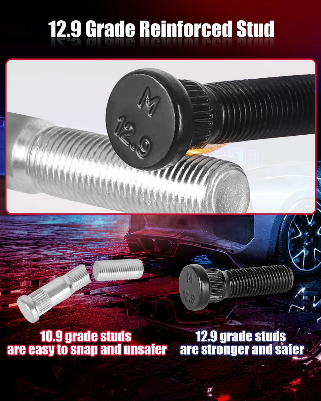 FLYCLE 6x5.5 Hubcentric Wheel Spacers 2 inch for 1995-2023 Tacoma 1989-2024 4Runner, 6x139.7mm Wheel Spacer with 12x1.5 Studs 106mm Bore for Tundra FJ Cruiser Fortuner Sequoia GX460 GX470