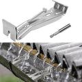 5 inch roofing gutter hangers, quick screw hidden, main product view