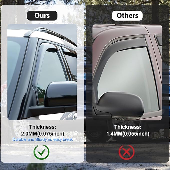Nilight in Channel Window Deflectors - Image 5