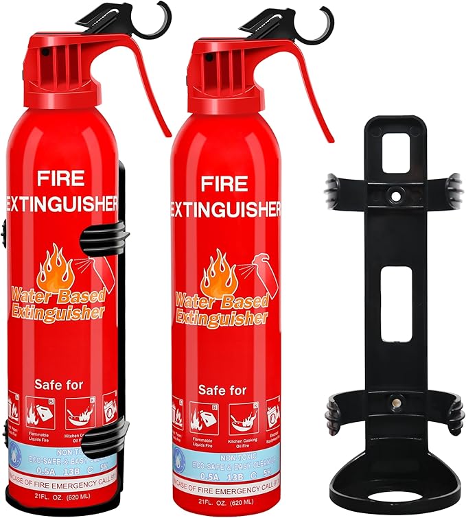 Fire Extinguisher for Home, Portable A, K Class Fire Extinguishers by Leyanny
