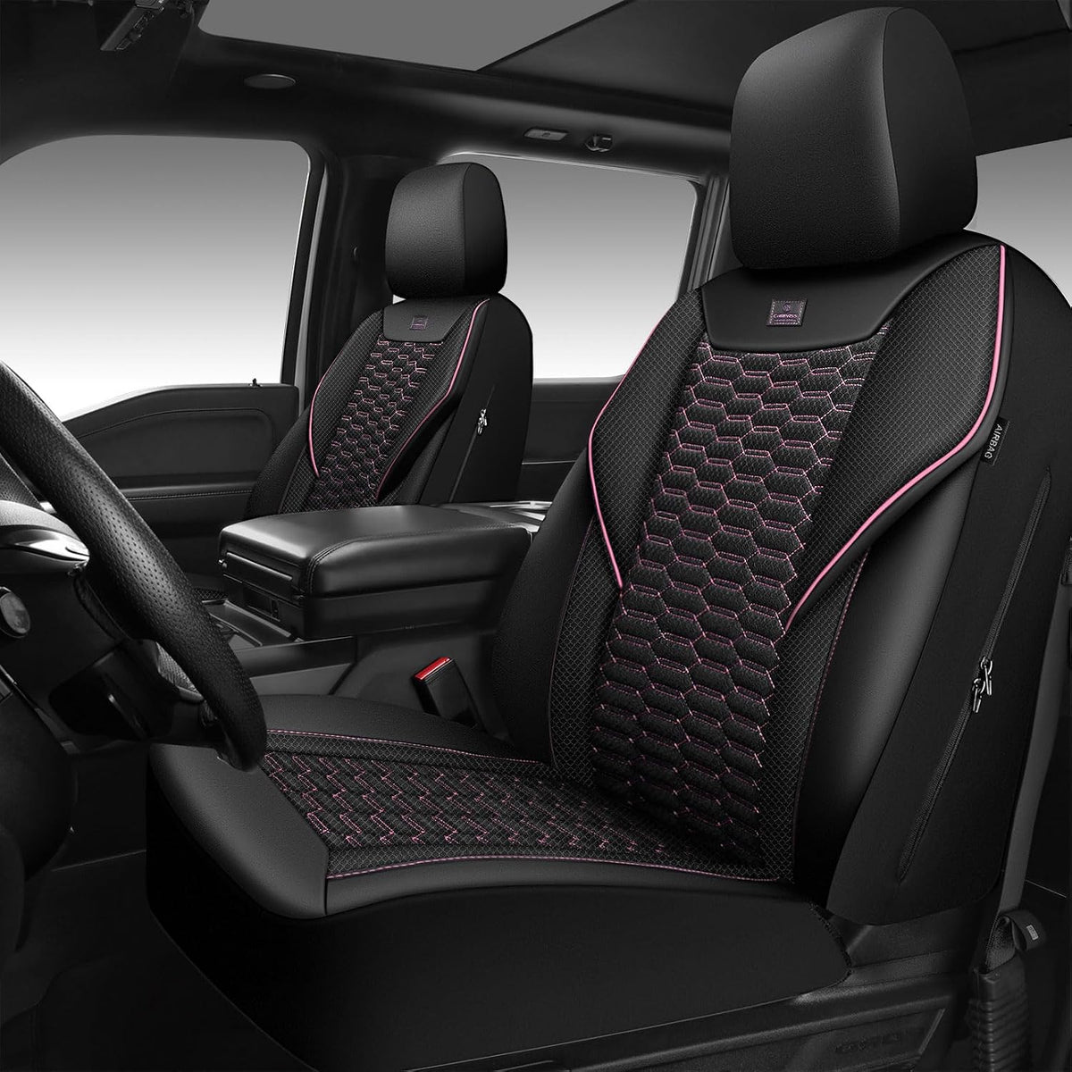 car pass 3d foam mesh leather car seat, main product view