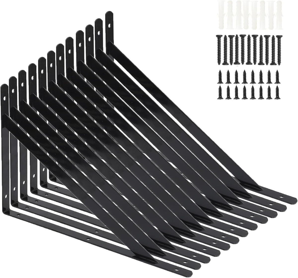 l16 x h 10" heavy duty shelf brackets, main product view