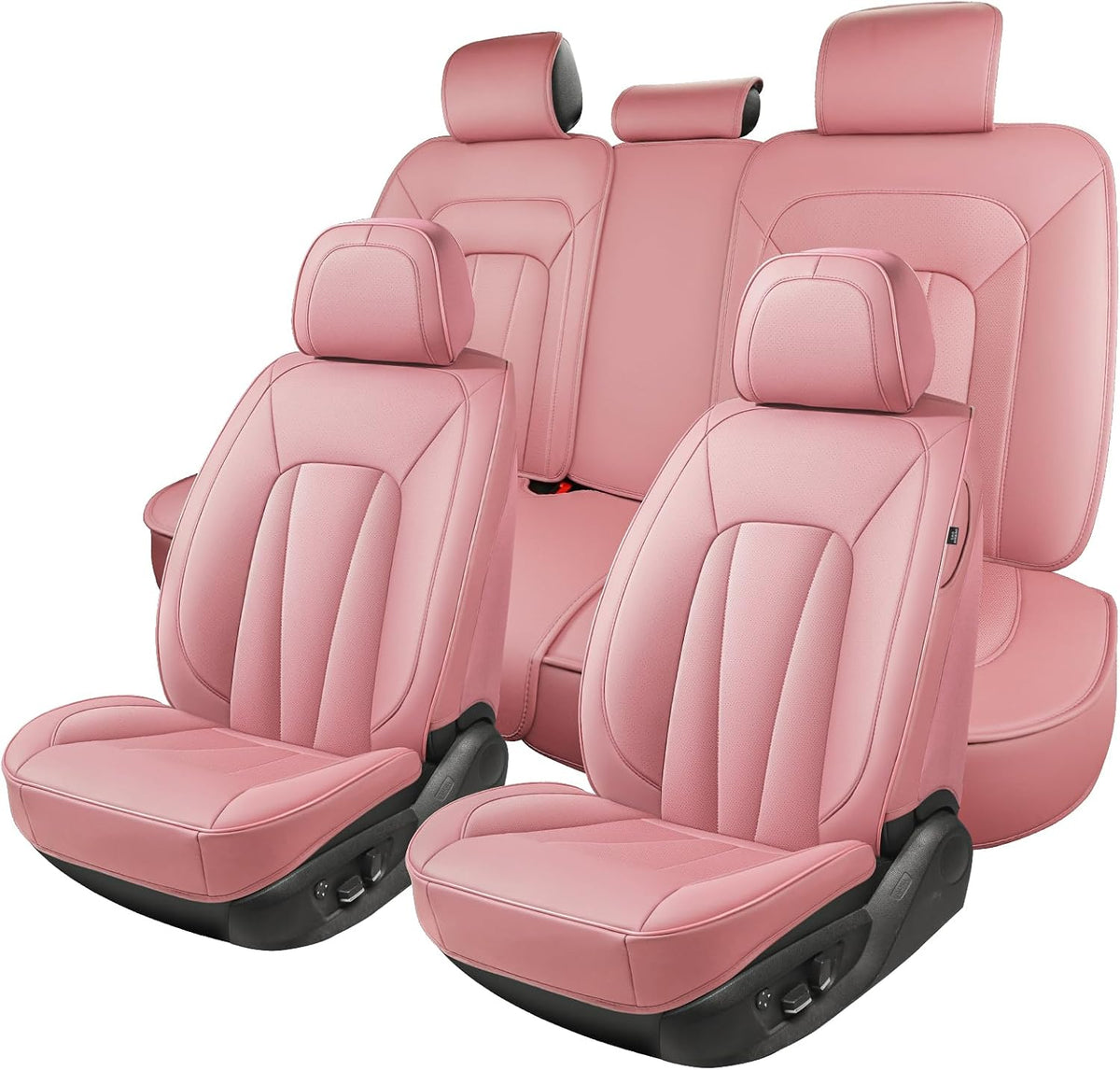 Pink Car Seat Covers, 5 Seats Universal Seat Covers