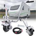 Electric Trailer Dolly, 5000lbs Towing Capacity, 12V, 350W, 23 ft/min Speed, Adjustable Clamp Height 12.6''-16.5'', Rubber Tire for Trailer, Caravan, Boat