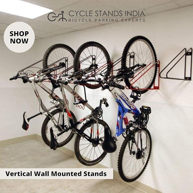 Bike Wall Mount Vertical Bike Hanger - Image 2