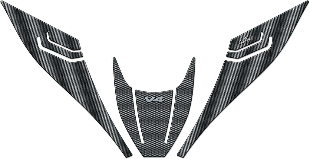 Resin Bike Motorcycle 3D Stickers Compatible with Ducati Multistrada V4 1100 2021-2023. Front Tip Protection from Bumps and Scratches. Resin Stickers - Made in Italy