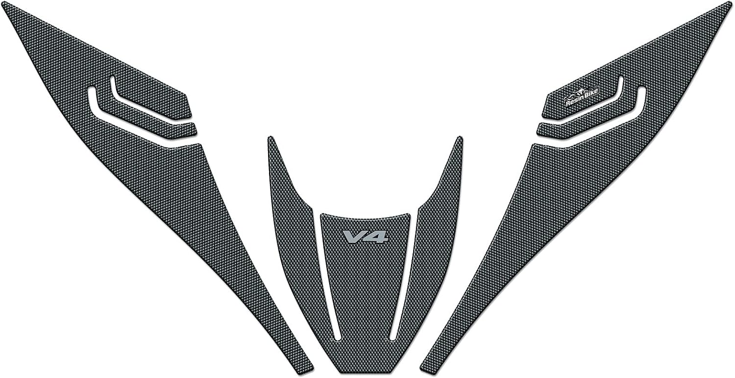 Resin Bike Motorcycle 3D Stickers Compatible with Ducati Multistrada V4 1100 2021-2023. Front Tip Protection from Bumps and Scratches. Resin Stickers - Made in Italy