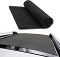 1 PC Roof Rack Pad, 51"x43" Rooftop Cargo Bag Mat, PVC Roof Non-Slip Rug Pad, Universal Multi-Purpose Rooftop Storage Bag Protective Mat, for Most Cars, Trucks, SUVs (Black)