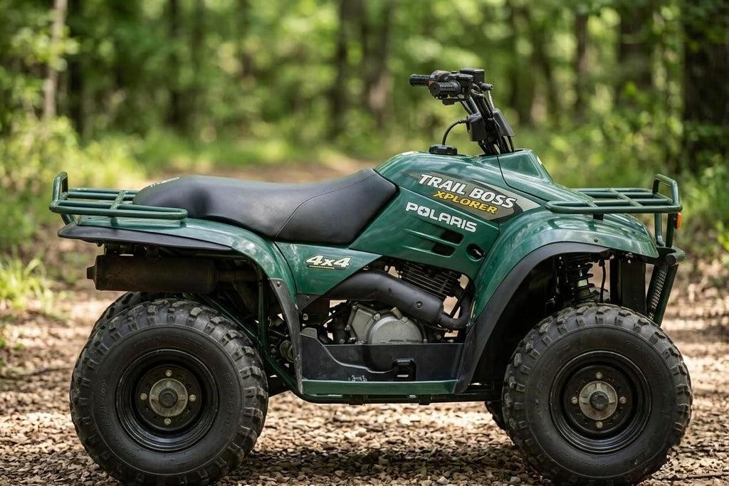 Seat Cover - Polaris Trail BOSS Xplorer 250-300-325-350-400 4X4 1988-2001 SEAT Cover Black